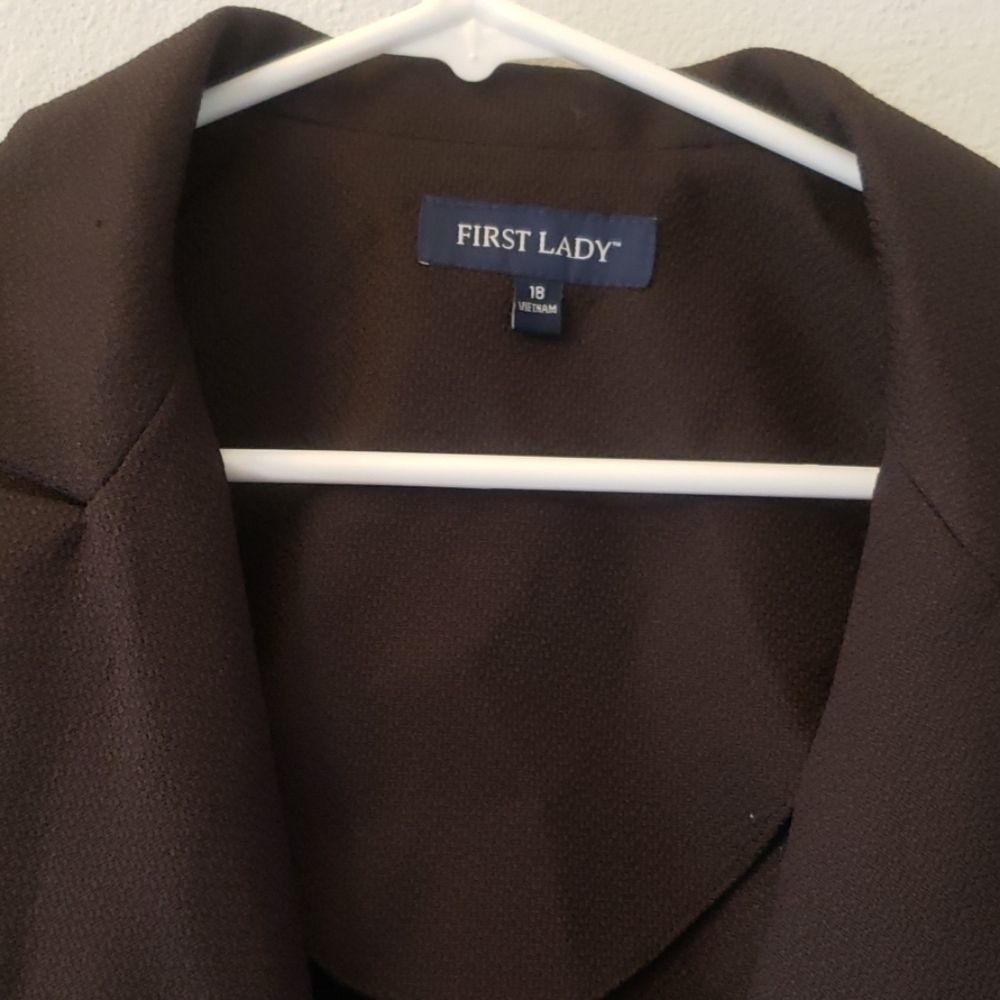 NWT. First Lady black jacket - Picture 2 of 4